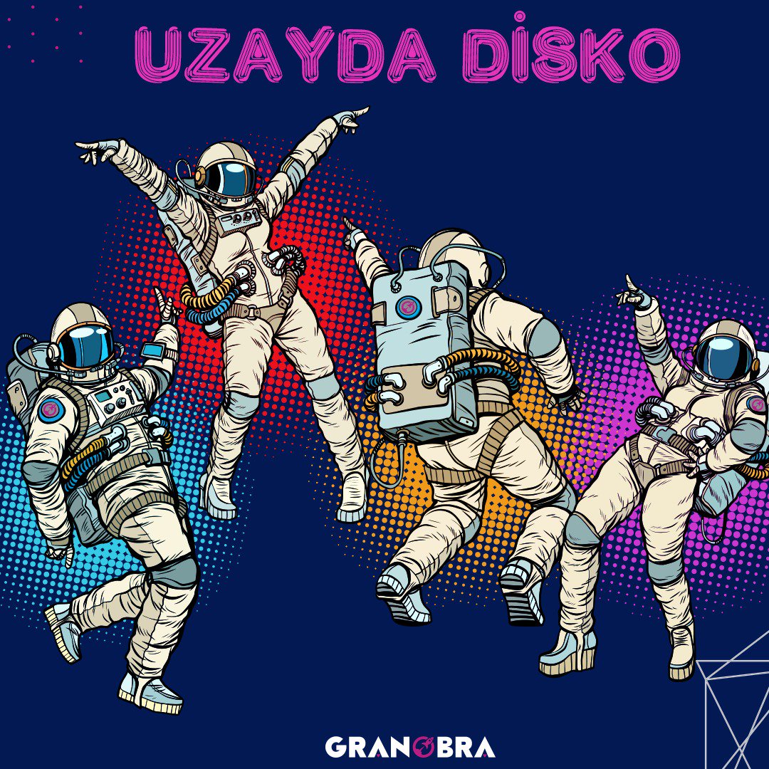 Uzayda Pazartesi dansı.🎶 Dünya Dans Gününüzü kutlarız efendim! :)