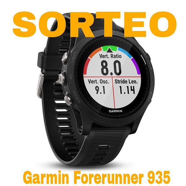 💥SORTEO GARMIN FORERUNNER 935 💥
**Para participar**
1️⃣: Siguenos en twitter
2️⃣: RT a este twit

Y... Mucha suerte a todos, el sorteo termina el proximo 27.