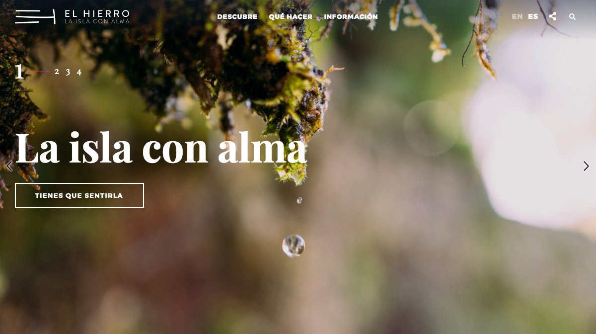 Presentamos la nueva marca y el posicionamiento que hemos estado trabajando para la <a href="/ElHierroTurismo/">El Hierro Turismo</a> . Échale un vistazo y descubre lo que se esconde bajo su magia. ¡Felicidades El Hierro y <a href="/TurismCanarias/">Turismo de Islas Canarias</a> ! elhierro.travel