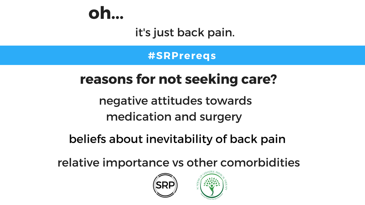 DustinJonesdpt's tweet photo. The most common type of musculoskeletal pain reported by older adults currently has no clinical guidelines for treatment. #geriPt has room to step into this void. #oldNOTweak #SRPrereqs #PTfam https://t.co/FPUeyDu3xr
@AGPT https://t.co/65S4U6qvW6 https://t.co/s8KIVhNT6c https://t.co/vx3c1xlP2p