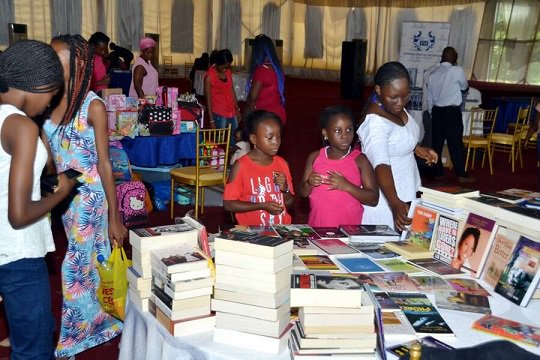 FCTbookfairNg's tweet photo. The #FCTBookFair started Aug '17 with just 12 exhibitors, but has since grown into a complete edutainment initiative, enjoying the involvement of private/public schools with programs like #spellingbee #writingcompetition #schooldebate quiz on #NigerianHistory &amp; #CurrentAffairs. https://t.co/rGcANxqgOr