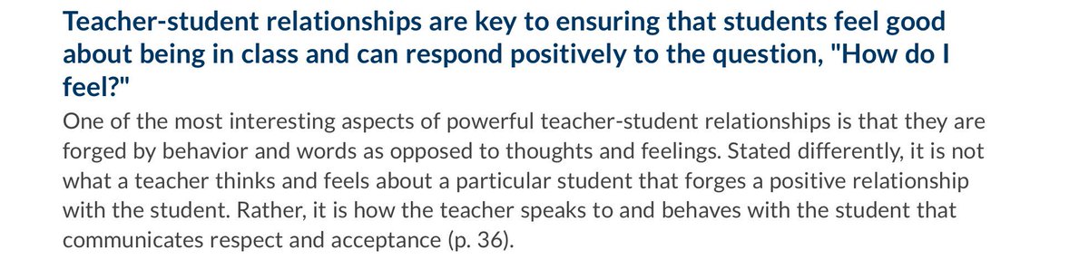 leadjoem's tweet photo. #highlyengagedclassroom #6+1 the power of relationships on student engagement @MarzanoResearch https://t.co/hFIvdjS5i9