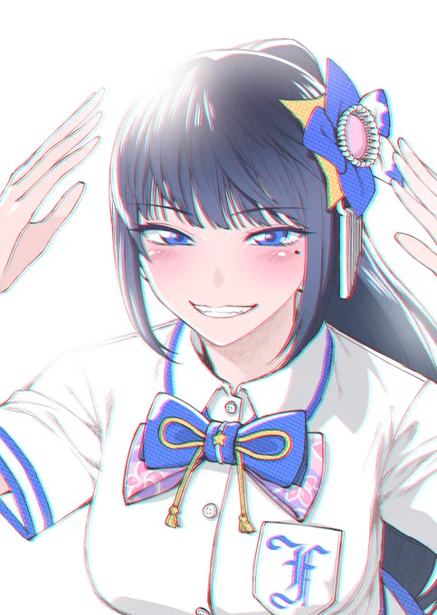 メイクアップ富士葵ちゃん、可愛いが過ぎる
#葵の絵 