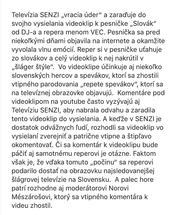 BranciKovac's tweet photo. Senzi TV mi vracia úder alebo ROZJAZDY PRE HVIEZDY https://t.co/KULX5VzyUB #senzi https://t.co/XBQcS7MmfW