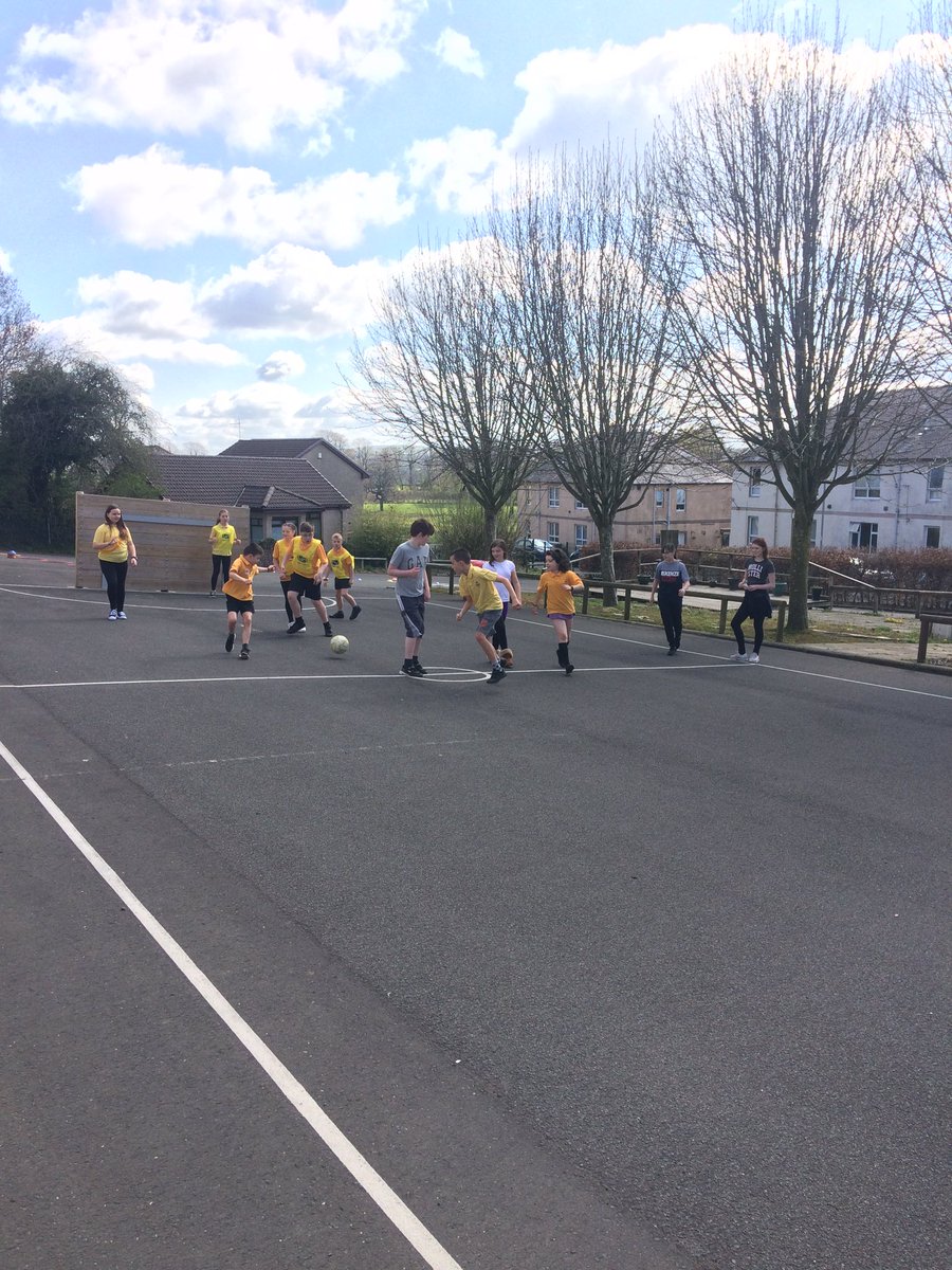 StCuthbertsPr's tweet photo. Moving into Football now. The scores are adding up. Thanks to @CarrickA_PE for their support #transition #interhousegames https://t.co/b9Xt5UD5ek