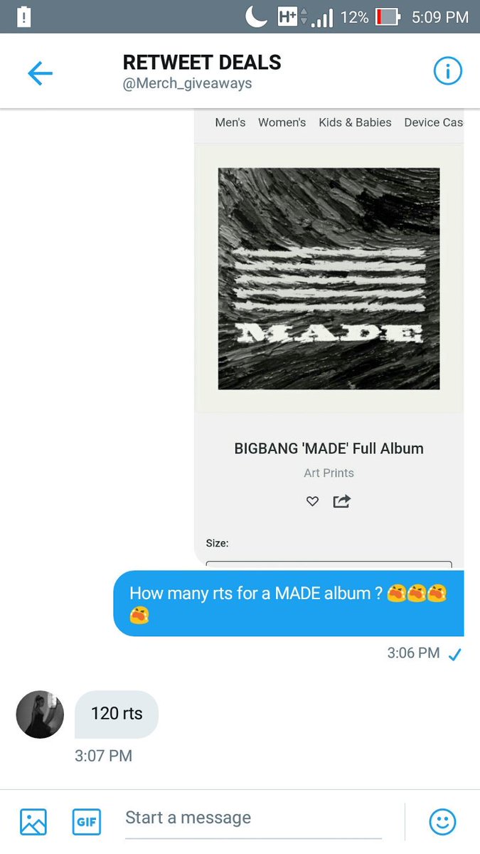 selflessjiyong's tweet image. hi fam can i take a little bit your time ? please help me by retweeting this tweet  🙏 i desperately want a MADE album but im broke af. please help me 🙏 thanks! ❤ 120 retweets ❗

@Merch_giveaways