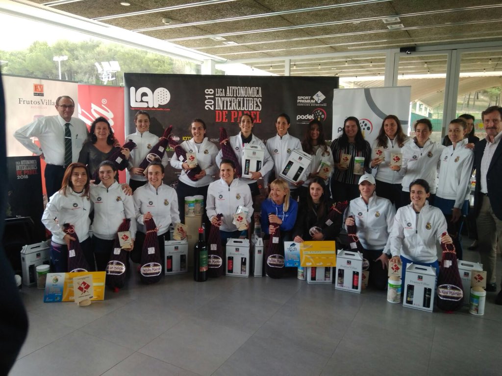 Enhorabuena a <a href="/Padelarena/">PadelarenaValladolid</a> y <a href="/RSHipica_vallad/">RS Hipica</a> , campeones de <a href="/lapsportpremium/">LAP SPORT PREMIUM</a> 2018.