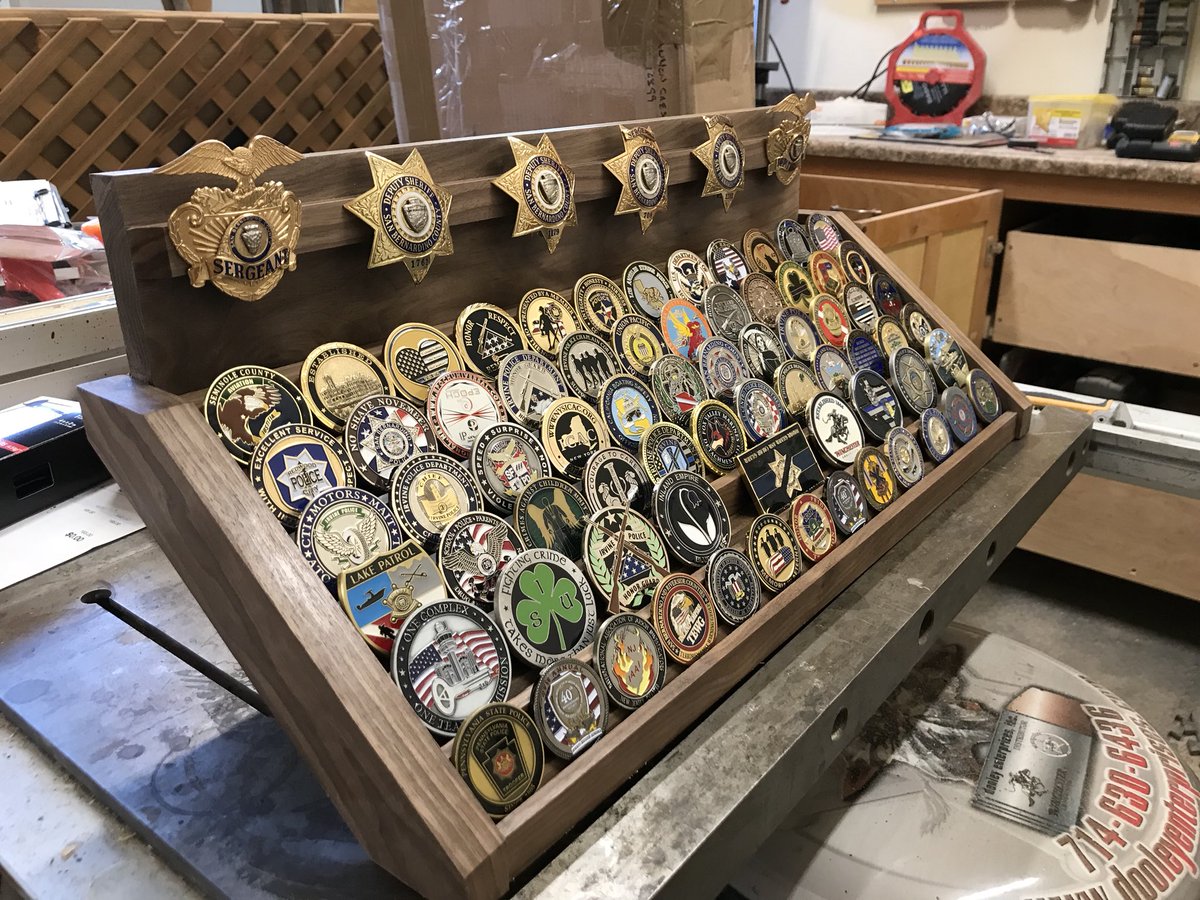 Doug Wolfe Custom Challenge Coin Displays (@WolfeCoin) / Posts / X