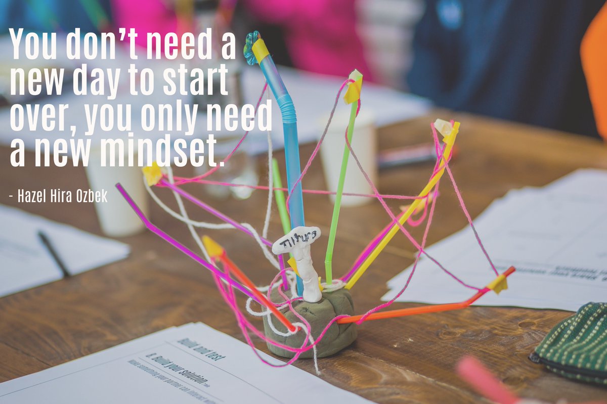 ‘Mindset is everything’, daar geloven wij in! Voed je geest met positieve gedachtes en durf te denken in kansen.
goo.gl/u3GWFt
#Mindset #studiowhy #innovatetoeducate #designthinking
