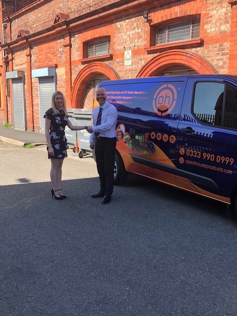 Thanks again to Openhouse Products Ltd, enjoy your Transit Custom, see you again soon from all at M53 FORD
