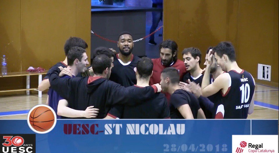 HIGHLIGHTS 🏀 <a href="/UESC_SantCugat/">🔴Unió Esportiva Sant Cugat⚫</a>, 97 🆚 <a href="/CESantNicolau/">CE Sant Nicolau</a>, 58 

📺 Alex Bas vimeo.com/267113634
✅  18ª victòria de la temporada!

🔴⚫️ #UESCMasculí #CopaCatBQ #infoUESC