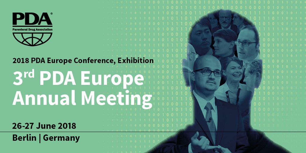 PDA_Europe's tweet photo. Are you 35 years old or younger? Register at the Young Professionals Rate for the next #pdaeuannual conference – only 350 Euro per registration! https://t.co/ytkQcnaOLT https://t.co/WRf9kfKB1Q