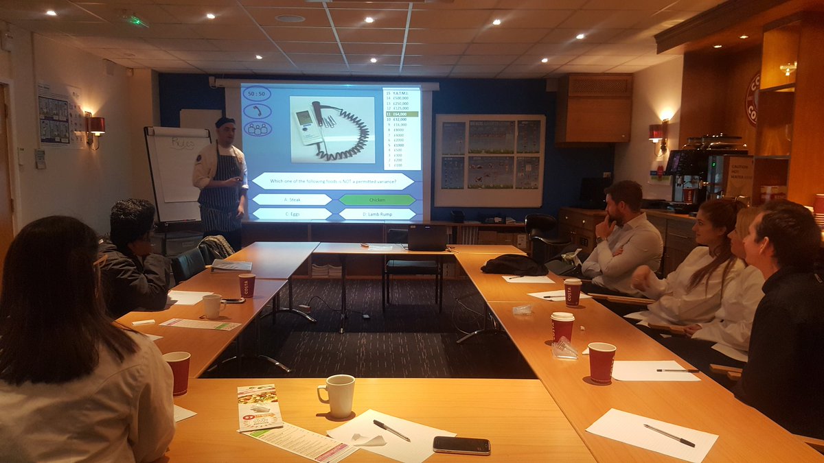 clarelouise2603's tweet image. Starting our regional grad day with an F&amp;amp;B quiz @MichelleRedfor3 @Academy_centra1 @NiroKumarPI @adam_chater91 @AimeexHill @zulubull