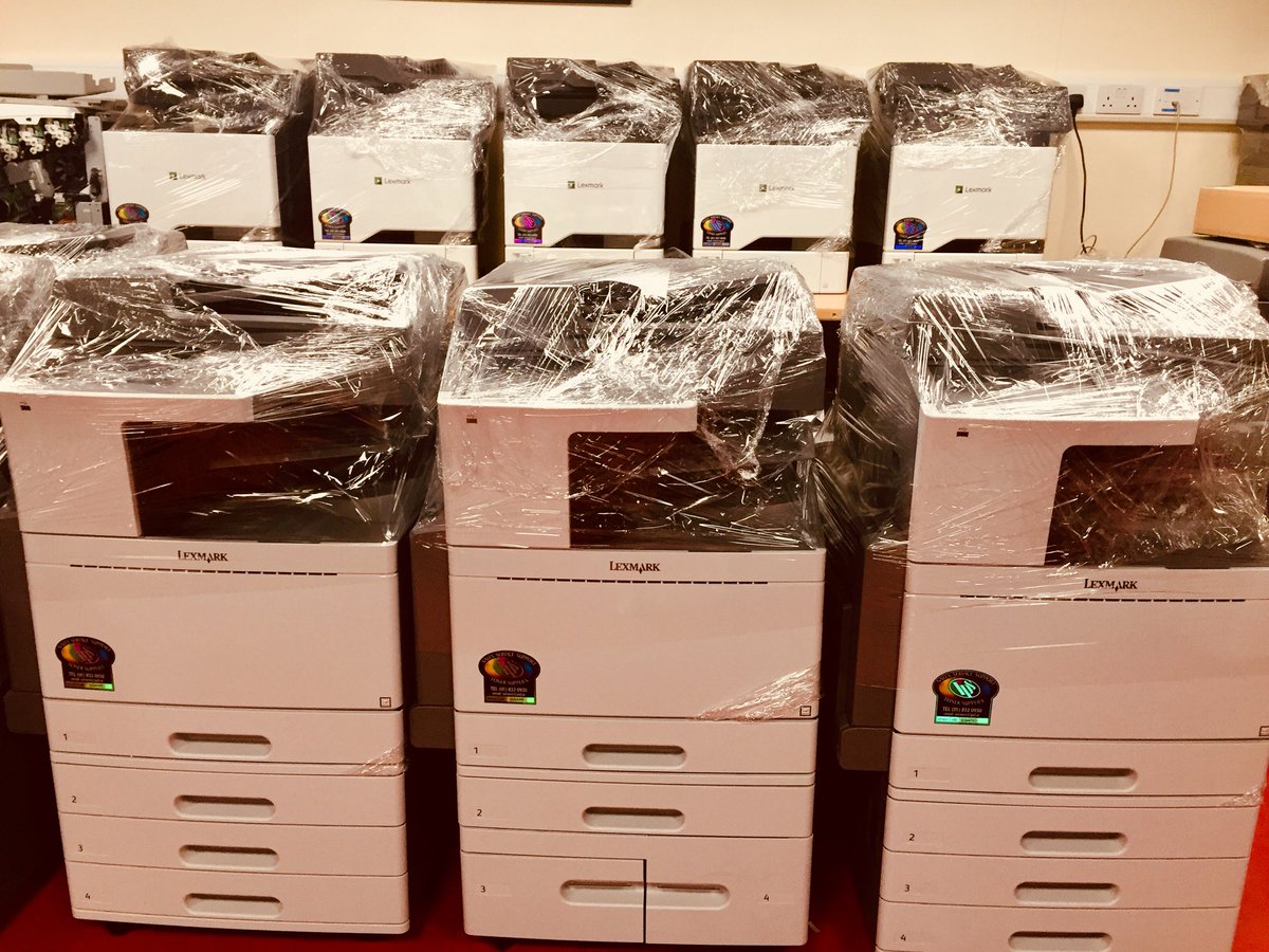 IPSFiona's tweet photo. Deploying more than 200 Lexmark MFD’s across 30 sites with 1000’s of users this month @lexmark @PaperCutDev @IPSLsolutions #superchargeyourfollowme #ipslsolutions #mfd #managedprintsolutions #lexmark #papercut #chooseyourips https://t.co/BdWGu5RHYa