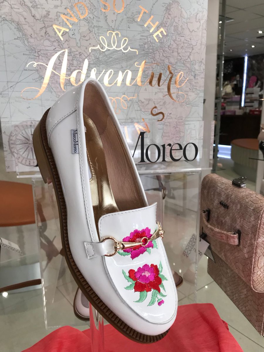 MODAshoes's tweet photo. It’s Monday again! Nothing a new pair of shoes wouldn’t fix! How about these fabulous loafers by Marco Moreo with a beautifully embroidered flower detail, priced £159.99 these shoes are an investment in style! #modashoes #Monday #MarcoMoreo https://t.co/0ALO6WcwZh