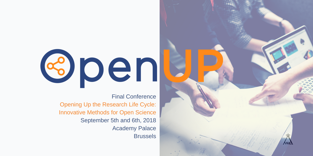 Want to learn more about state-of-the-art innovative services for the review-disseminate-assess phases of the research lifecycle? 

Join us for the #OpenUPH2020 final conference: ‘Opening Up the Research Life Cycle: Innovative Methods for #OpenScience’. openup-h2020.eu/openup-final-c…