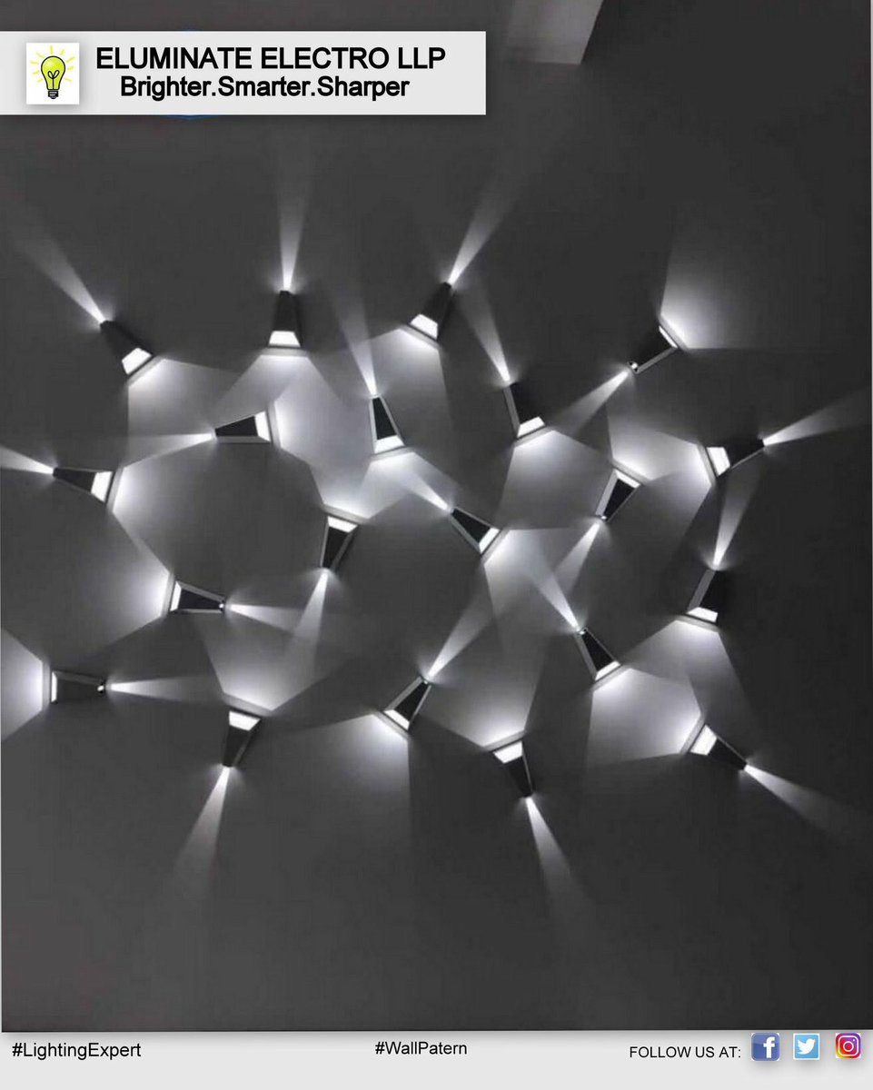 eel_kolkata's tweet image. "Simplicity is the ultimate sophistication"
-Leonardo Da Vinci

#WallPattern
#LightingExpert