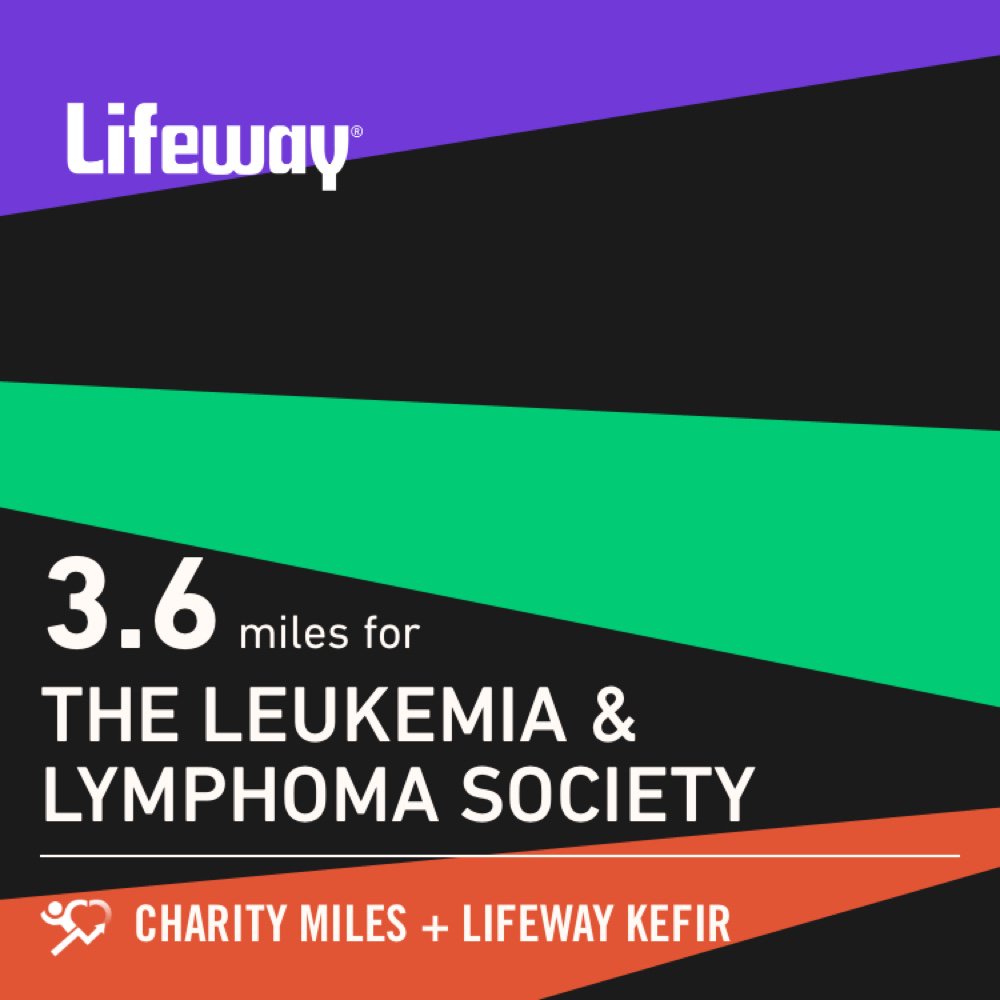 ColeBensinger's tweet photo. 3.6 @CharityMiles for @LLSusa. Thanks to @Lifeway_Kefir. #LoveYourGuts #kickingcancerwithkathryn #teamnocandyasses #4amRunner #runAlabama https://t.co/gVdBIRCCR9