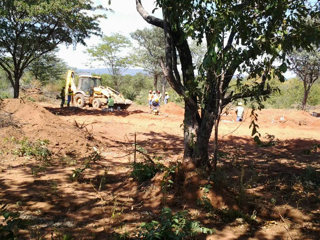 With the start of a New week, a New project starts. #libericommunityschool #staffhouses #Siavonga #zambia