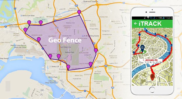 iTRACK_India's tweet photo. Mark #geofencing / boundaries for your vehicles &amp; receive #SMS alerts when they enter/ exit the zone. https://t.co/gHqdhouVFp