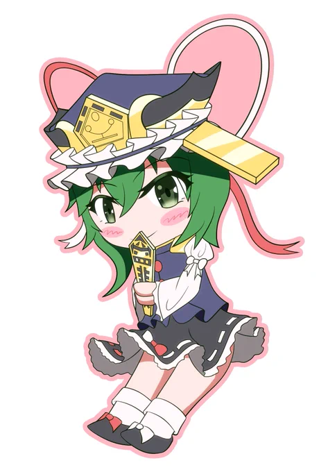 SD四季様描きました!#東方 #四季映姫・ヤマザナドゥ 