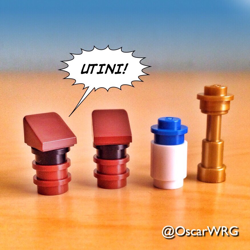 OscarWRG's tweet photo. #LEGO #StarWars #JAWAS #Utini #C3PO #R2D2 #Threepio #Artoo #SeeThreepio #ArtooDeeToo #LEGOstarWars #microbuild #Microfigs @starwars @Disney @LEGO_Group @DoSAinterntl https://t.co/EqdLhDioKW