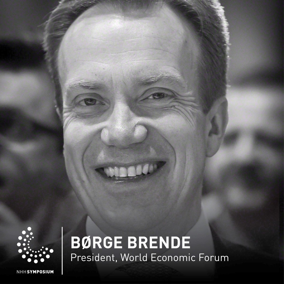 NHHsymposium's tweet photo. We are proud to welcome @borgebrende as a speaker at the NHH Symposium of 2019. https://t.co/E5DtOsAgTZ