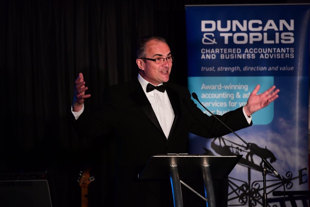 melvynprior's tweet photo. In the next half hour @BBCRadioLincs a look back at the East Lindsey Biz Awards #ELBA2018 Well done to all the winners and finalists. https://t.co/sy86xFzDas