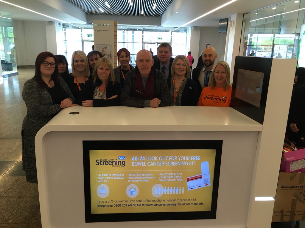 andyksheffield's tweet photo. It’s 10 years since the NHS Bowel Screening Programme was introduced and I’ve been talking to Dr’s, Patients and Nurses about the 1 million people who’ve taken the test including me @BBCSheffield https://t.co/pLwhPGTP7a