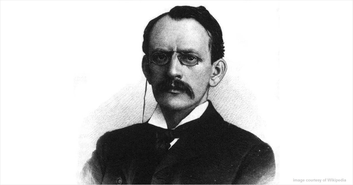 Sir Joseph J. Thomson announced the discovery of the electron #onthisday in 1897.  rsc.li/2FqLpGt