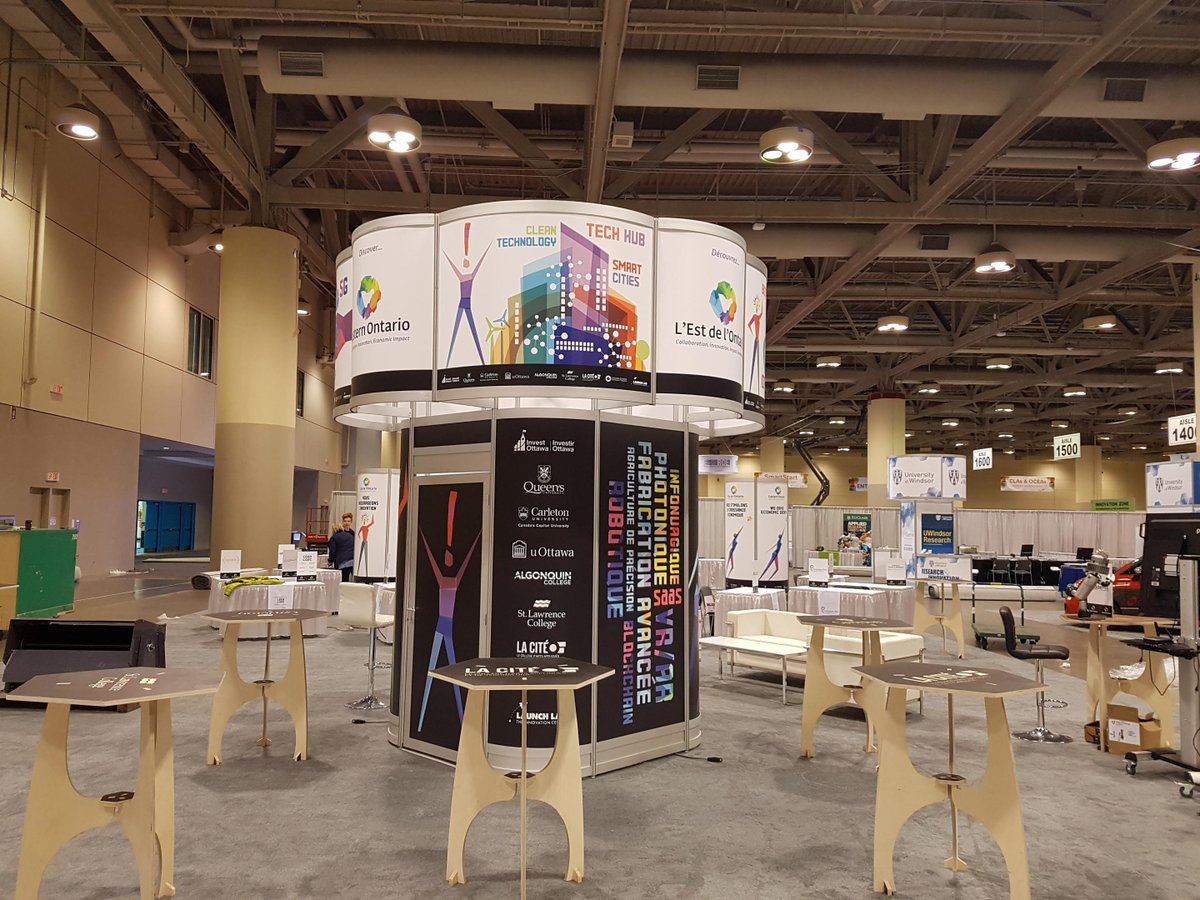 Looking forward to the launch of @OCEinnovation #OCEDiscovery today!  Join <a href="/Invest_Ottawa/">Invest Ottawa</a> &amp; our many partners, together with many tech entrepreneurs, innovators and firms we support, from #Kingston to #Ottawa in our first Eastern Ontario pavilion (Booth #903) #EON_Discovery