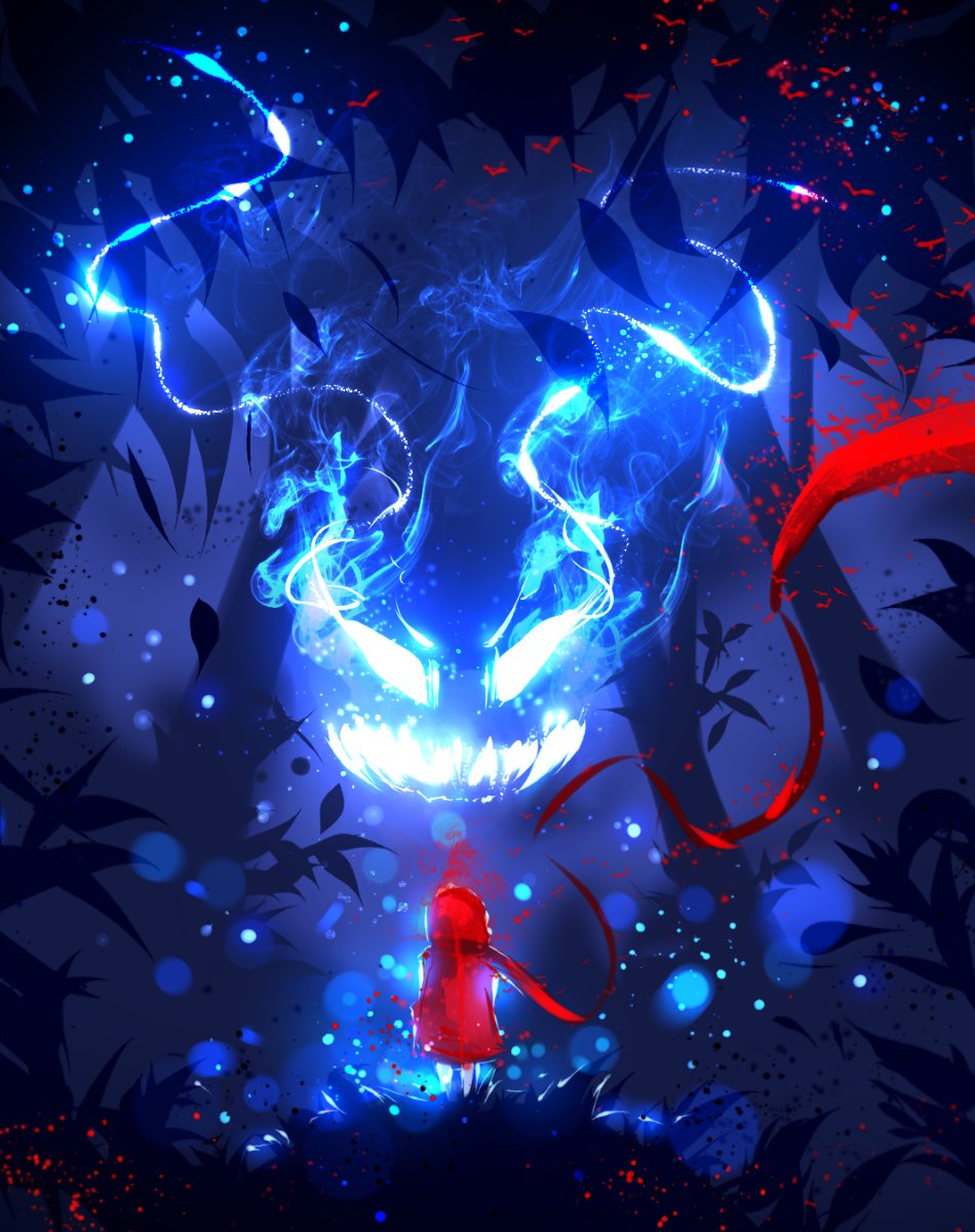 shirlero's tweet photo. Red Riding Hood #artwork #ryky #illustration https://t.co/ES1uZtHUO6