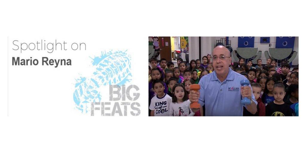 Congratulations to Mario Reyna @MrLetsMove! He secured $40,000 of @McAllenISD funds for this school year under Title IV, Part, #ESSA. Talk about #bigfeats!  bit.ly/2KkSMmK Learn how he did it and how YOU can too! @CWrightHPE #espechat #PE #physicaleducation #secphysed
