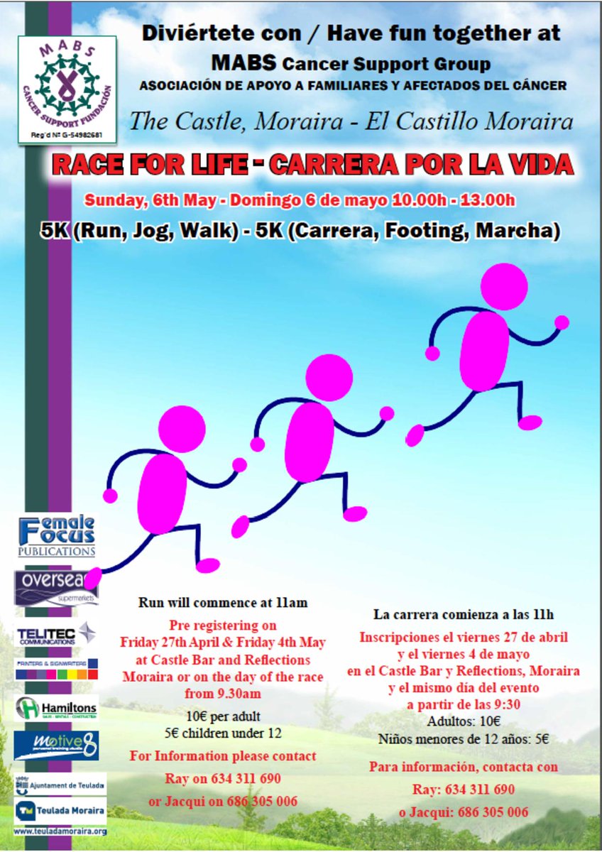 myteulada's tweet photo. RACE FOR LIVE https://t.co/ogXTz5k8aR