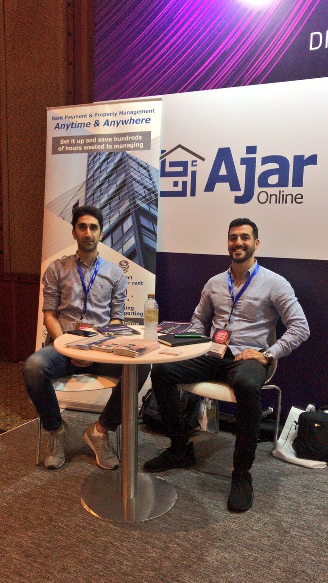 joinajar's tweet photo. Pass by our booth at @ArabNetME and learn more about how you can pay and manage your rent, at anytime & from anywhere!
#ArabNetDigitalSummit #AjarOnline #ArabNet2018 https://t.co/LMQDxnfc18