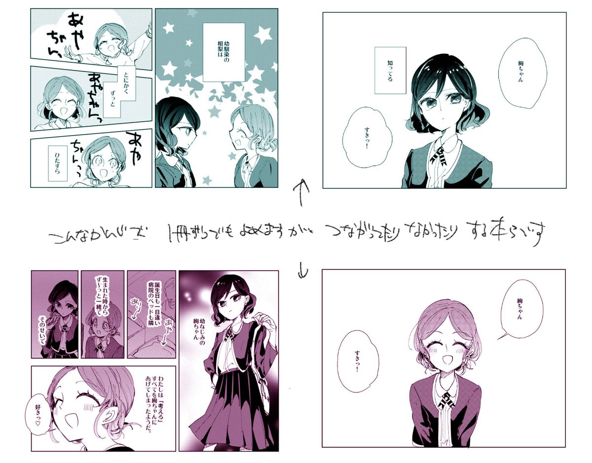 COMITIA124サンプルです!き02b「ハイパーケトルイエスタデイ」よろしくお願いします〜
▶【コミティア124サンプル】一枚の紙にもうらおもて【創作百合】 | ねが #pixiv https://t.co/pAHuVDupl9
▶通販予約 https://t.co/ffW2mOZYLj 