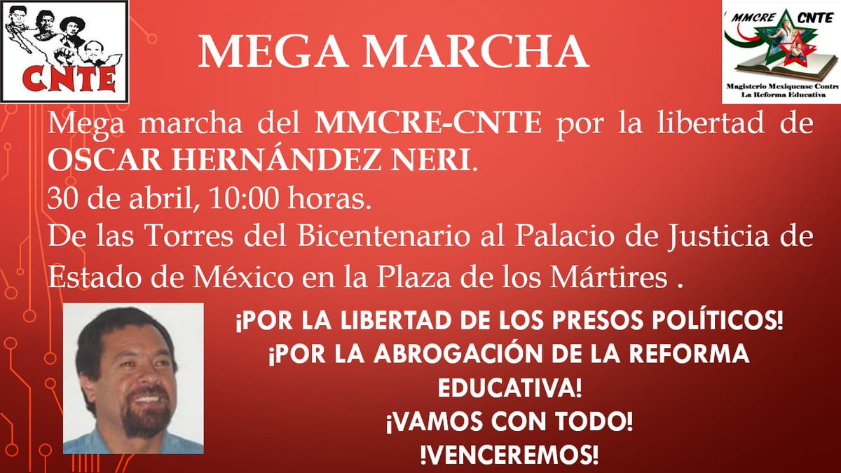 #MMCRE #CNTE
En el #ParoNacionalMagisterial
En #Toluca #Edomex 
@cencos @CDHZL @chicoloapan @cnte_7 @Info_Pacifica @Seccion22Cencos