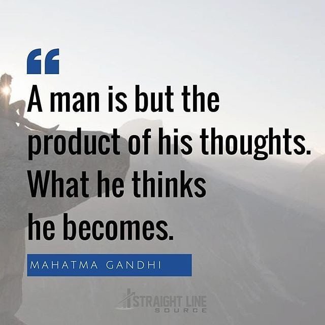 PSlodkowski's tweet photo. Reposting @malinkaandreeva:
Follow @malinkaandreeva for more!
Via @straightlinesource:
"A man is but the product of his thoughts. What he thinks, he becomes." #MahatmaGandhi
Think Success - Be #SUCCESS!
#dailyquote #happyfriday #tgif #straightlinesource #Slsjobs #workhard https://t.co/kkNLMYPF0c