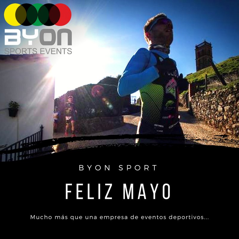 ¡FELIZ MAYO! Llega un mes cargado de eventos para disfrutar del deporte 😎

Desde BYON te deseamos un gran mes 🤗 #TDSActualidad
