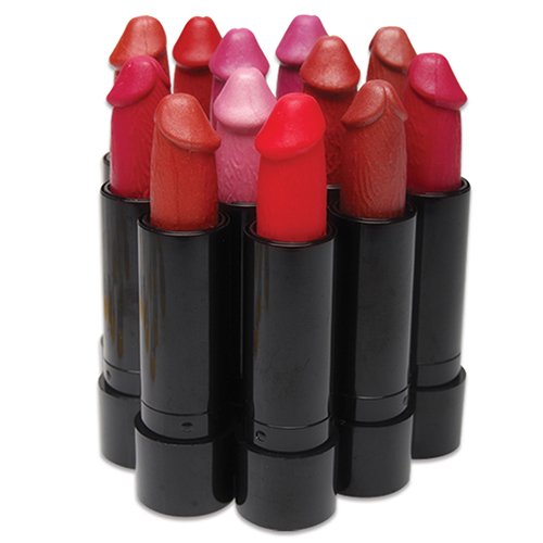 Bondara's tweet photo. Back in stock alert! Shaped to perfection, these are #lipsticks with a #naughty difference! Leave your #lips looking colourful and kissable all night long with this handy little Lipdick. https://t.co/no5FM20MD9 #pout #kiss #mwah https://t.co/euJeDBp8Sq