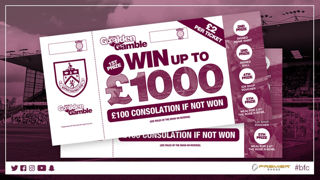 Clarets Lotteries tweet media