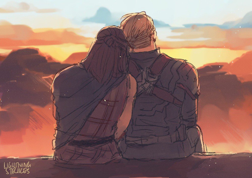 LStrikesArt's tweet image. [stucky] old souls