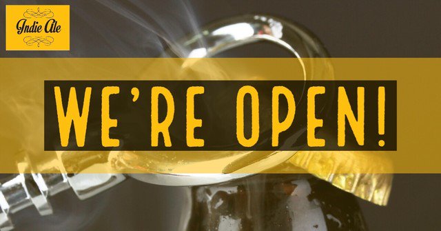 ale_indie's tweet photo. Yes, we are open today! https://t.co/Y0qKoXBIlj