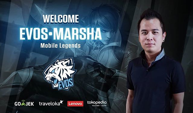 evosesports_'s tweet photo. Welcome Marsha to #EVOSFAMILY
EVOS Divisi Mobile Legends
•
#EVOSROAR #EVOSTRAVELOKA #EVOSLENOVO #EVOSGOJEK #EVOSTOKOPEDIA #legionindonesia https://t.co/B9StSkyv4q https://t.co/0nkEdryNpW