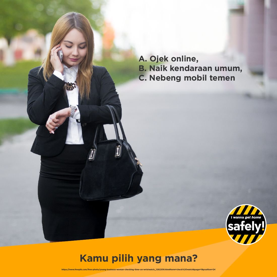 Selain kendaraan pribadi, kendaraan apa sih yang paling sering kamu pakai, Safers?