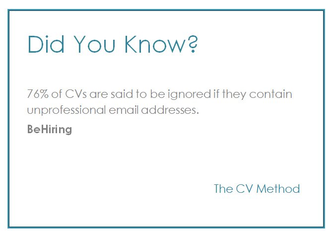 TheCVMethod's tweet image. Sadly too many people ignore this advice - it's one of the first things an employer sees, so make it professional! All you need to include is your name #jobsearchtips #jobseekers #Careers
