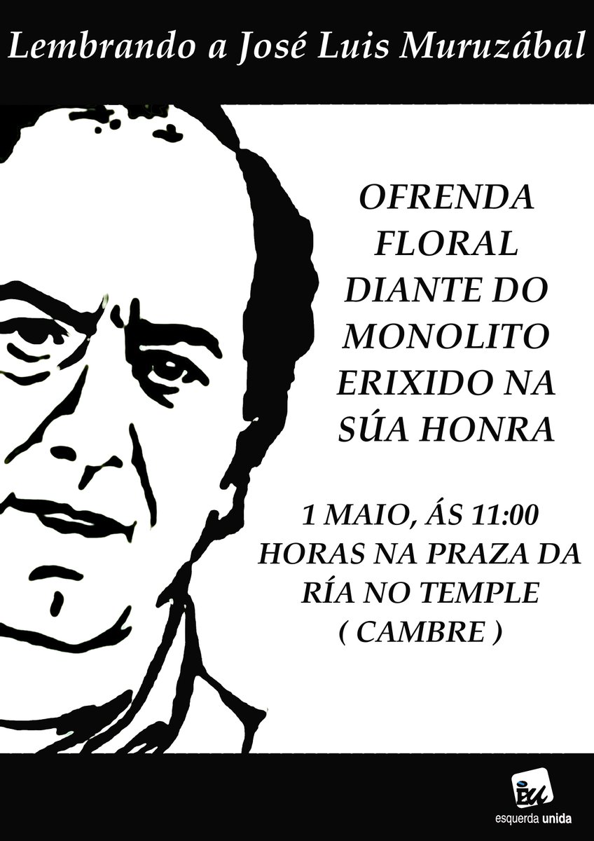 EsquerdaUnida's tweet photo. 🎙️"A organiz. colectiva é vital para acadar os nosos dereitos como clase traballadora. Muruzábal foi unha persoa comprometida na posta en marcha do movemento sindical e político na transición, unha referencia que inspira a moitas de nós", @LoretoTR na @RadioCoruna #1maio https://t.co/DAa17zCChx