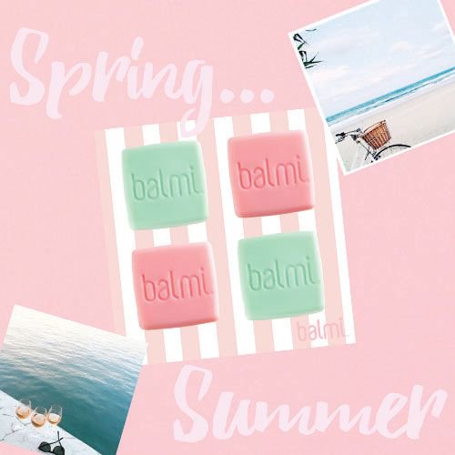 GoBalmi's tweet photo. These pastel Balmi's are perfect for the new season 💋 summer is finally on its way 🌞🙌🏼 #balmi #lipcare #pastels #pink #mint #strawberry #lipbalm #holidays #summer #protection https://t.co/Gnz7VLEC93