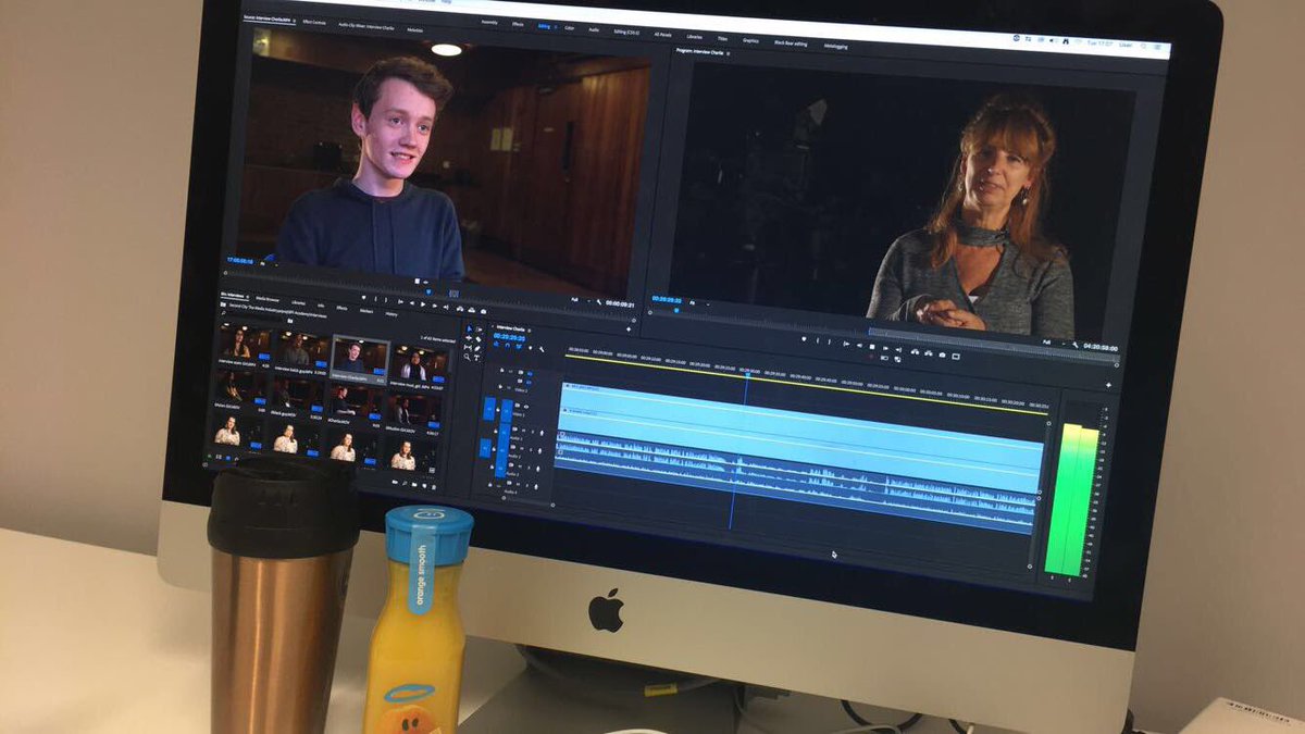 FKMediabham's tweet photo. From 6 hours of footage to 2 1\2! Almost there!!!! #secondcitythemediaindustry #documentary #comingtogether https://t.co/3ByzZmTfj3