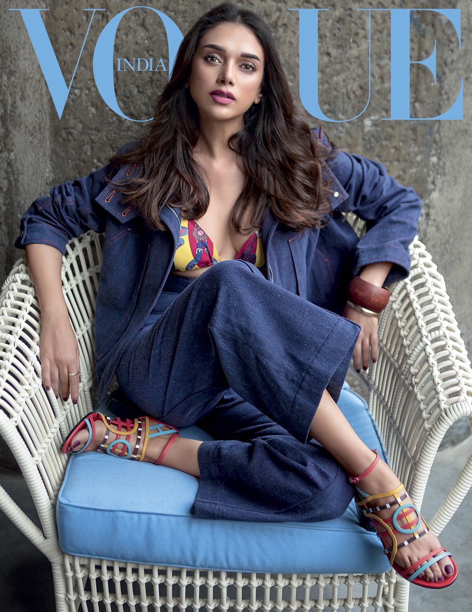 OnePlus_IN's tweet photo. Making headlines already 📰 Here's your first glimpse into the power of the #OnePlus6 camera as it becomes the first smartphone ever to shoot the cover photo for a magazine in India! @VOGUEIndia @aditiraohydari https://t.co/fovuKBcQ9G